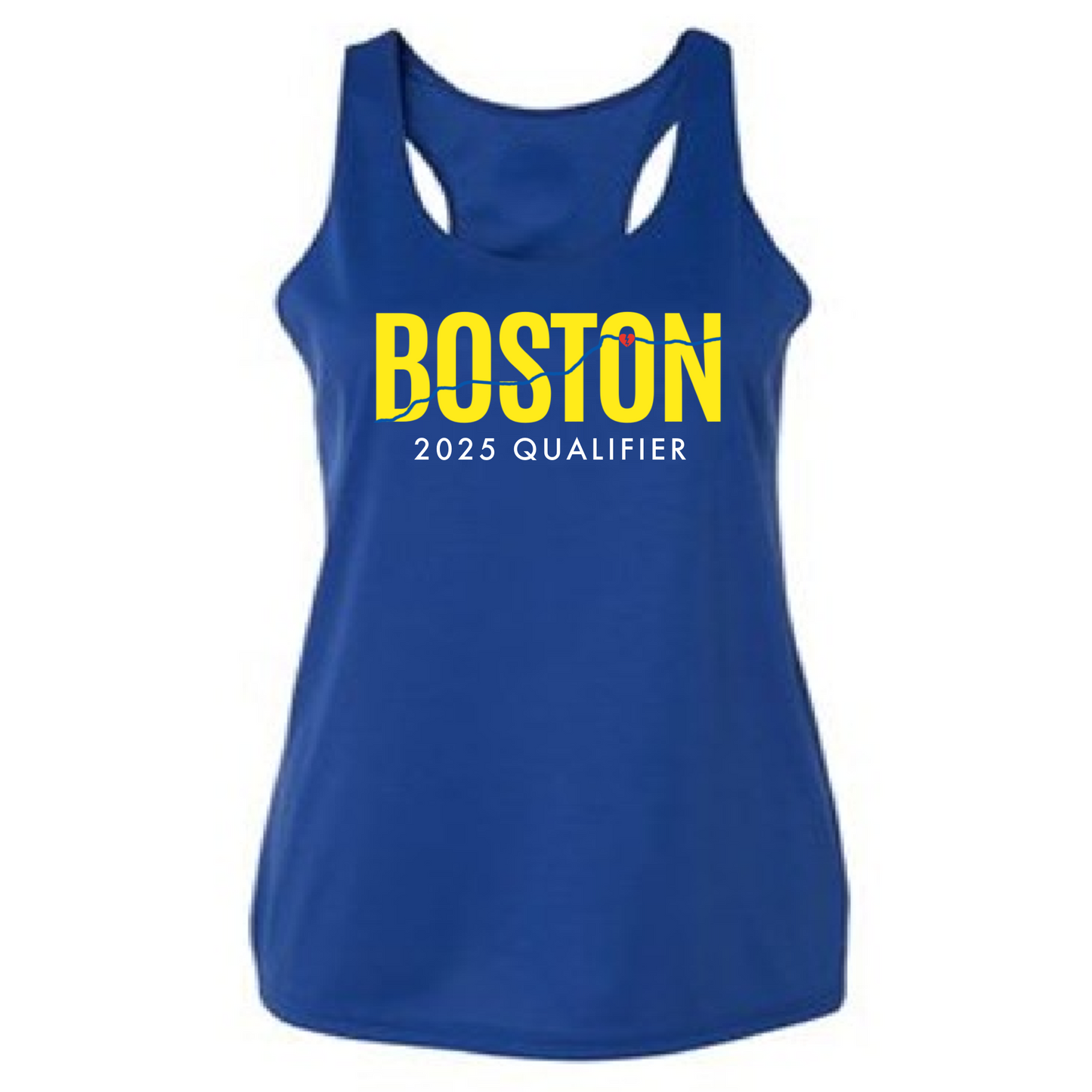 boston marathon qualifier tank top