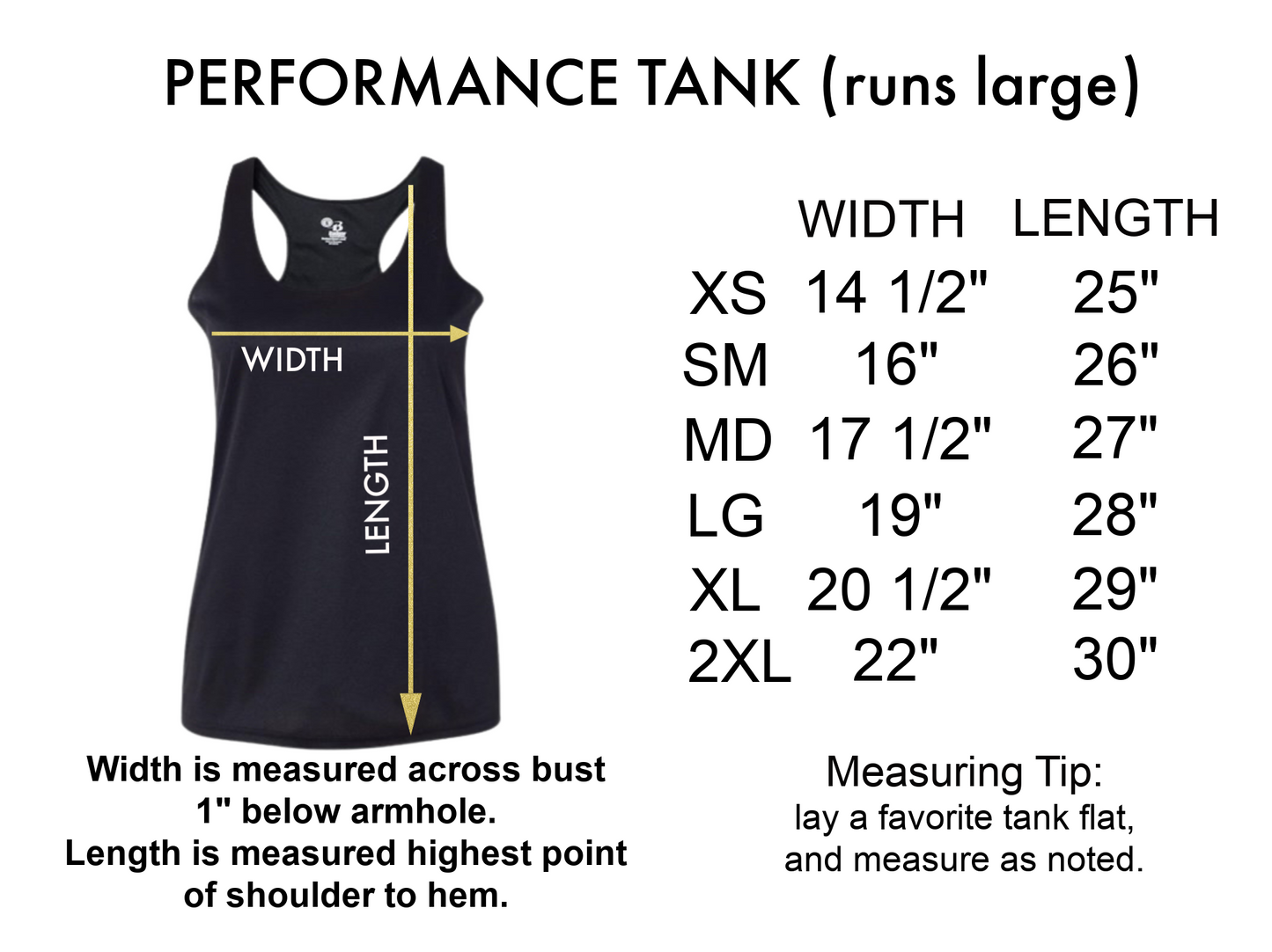 Mickey Bar Running Tank, Custom Wine and Dine Run Tank