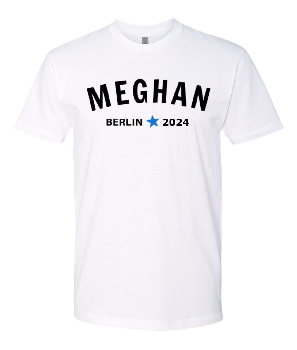 Personalized Berlin Marathon Name T Shirt