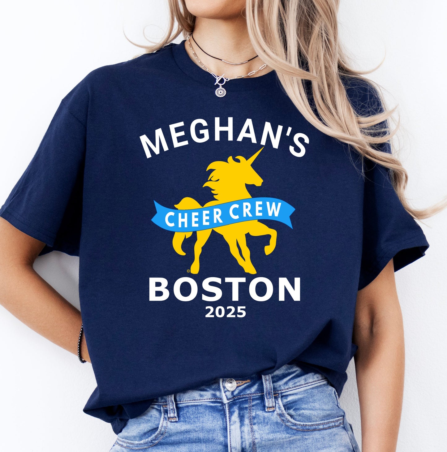 boston marathon support crew shirt
