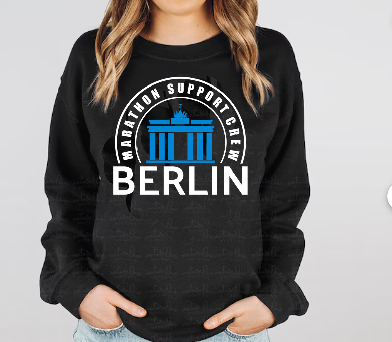 berlin marathon support crew sweatshirt