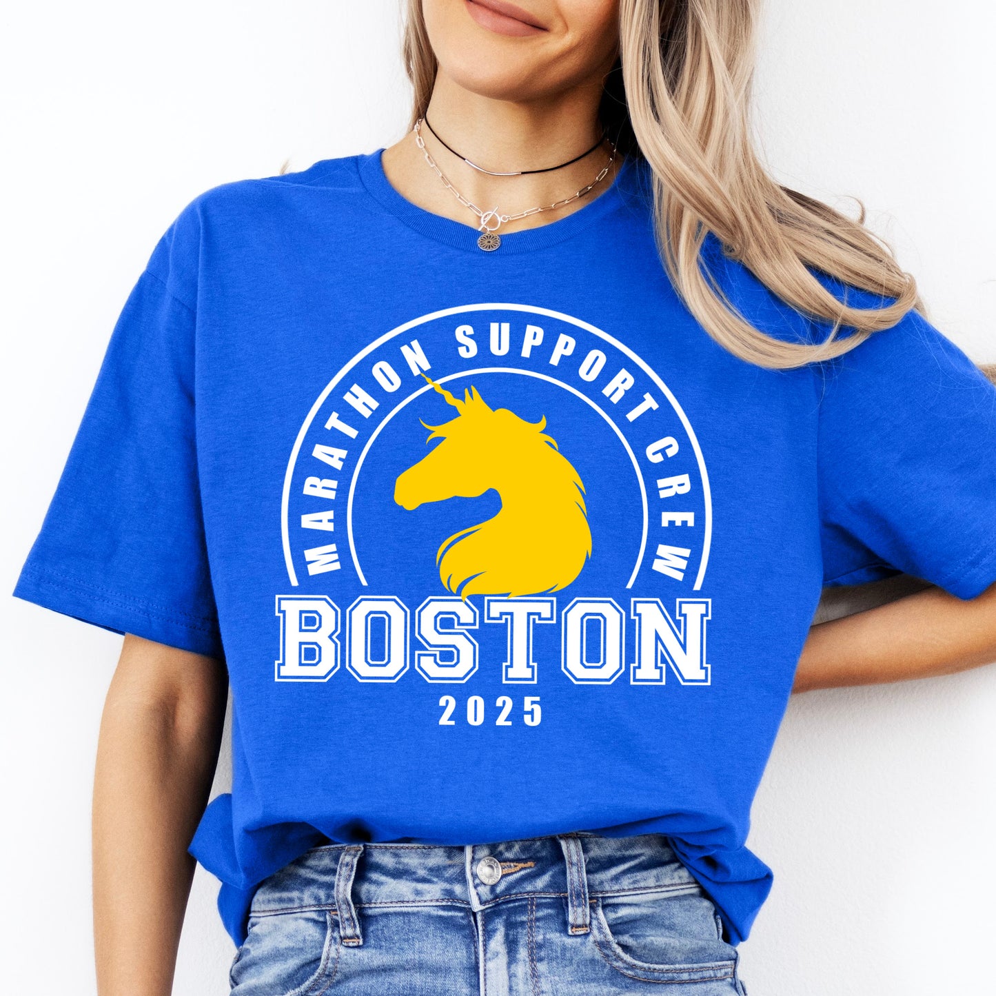 Boston Marathon Support Crew Shirt, Marathon Cheer Crew T Shirt