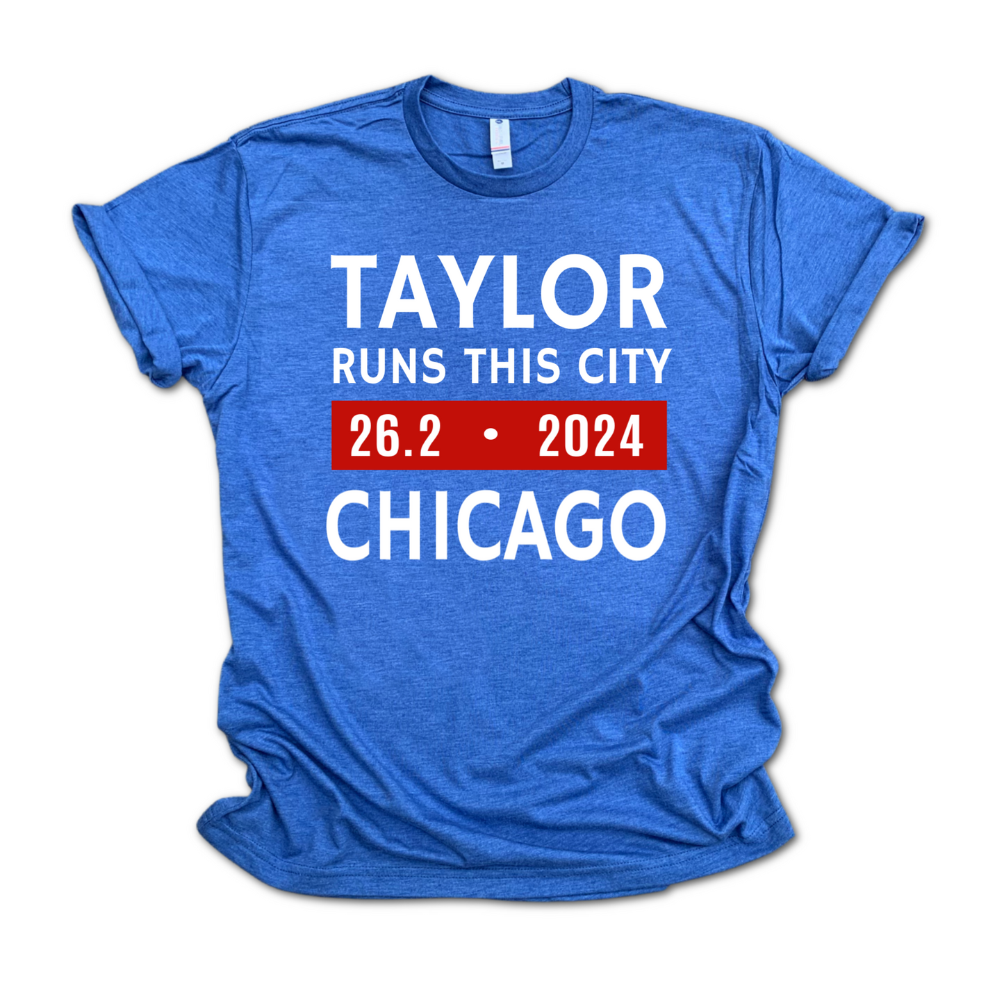 PERSONALIZED CHICAGO MARATHON SHIRT