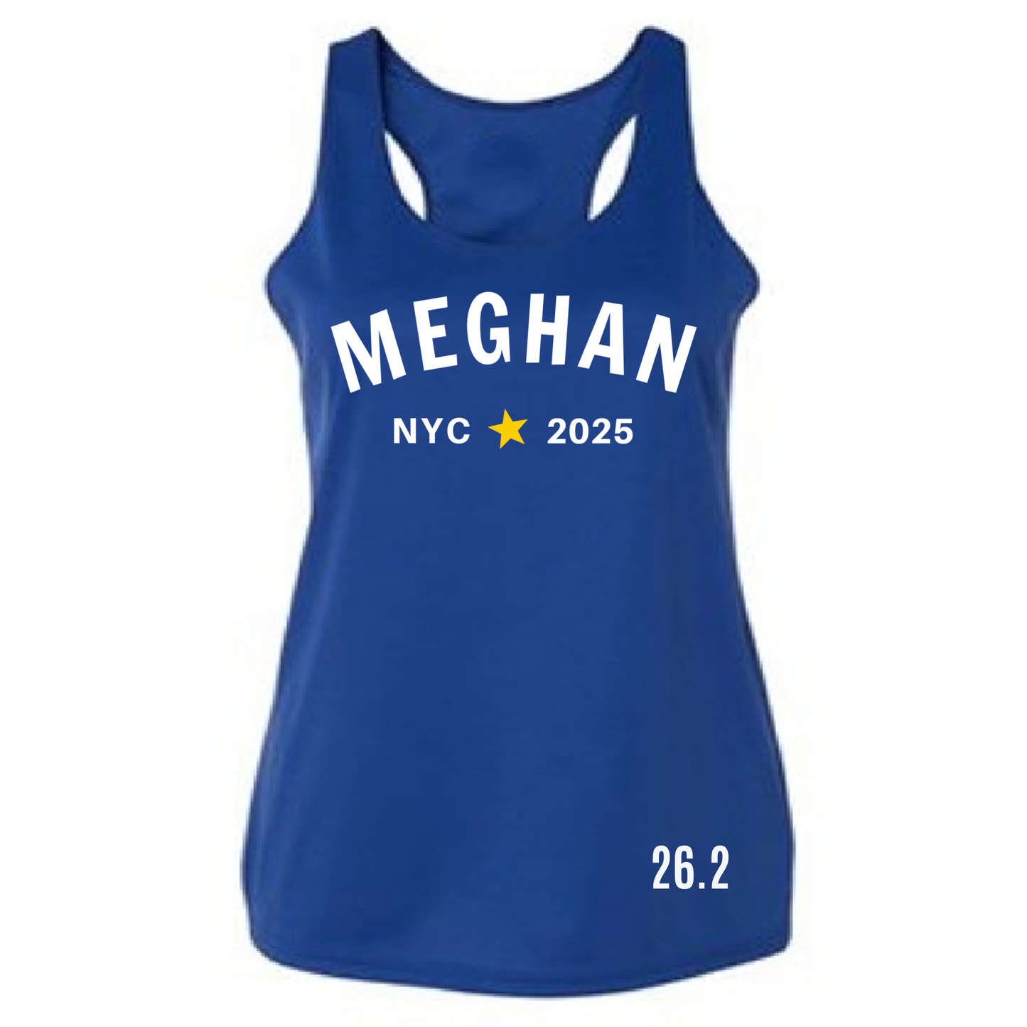 Personalized NYC Marathon Name Tank