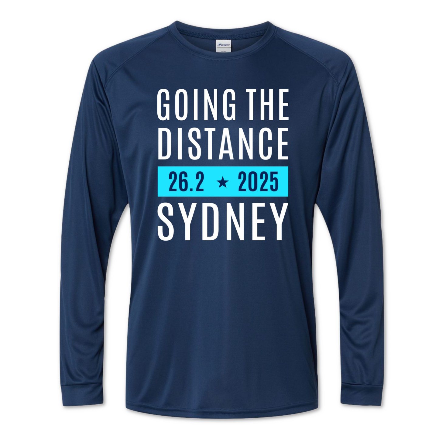Sydney Marathon Long Sleeve Running Shirt, Going the Distance