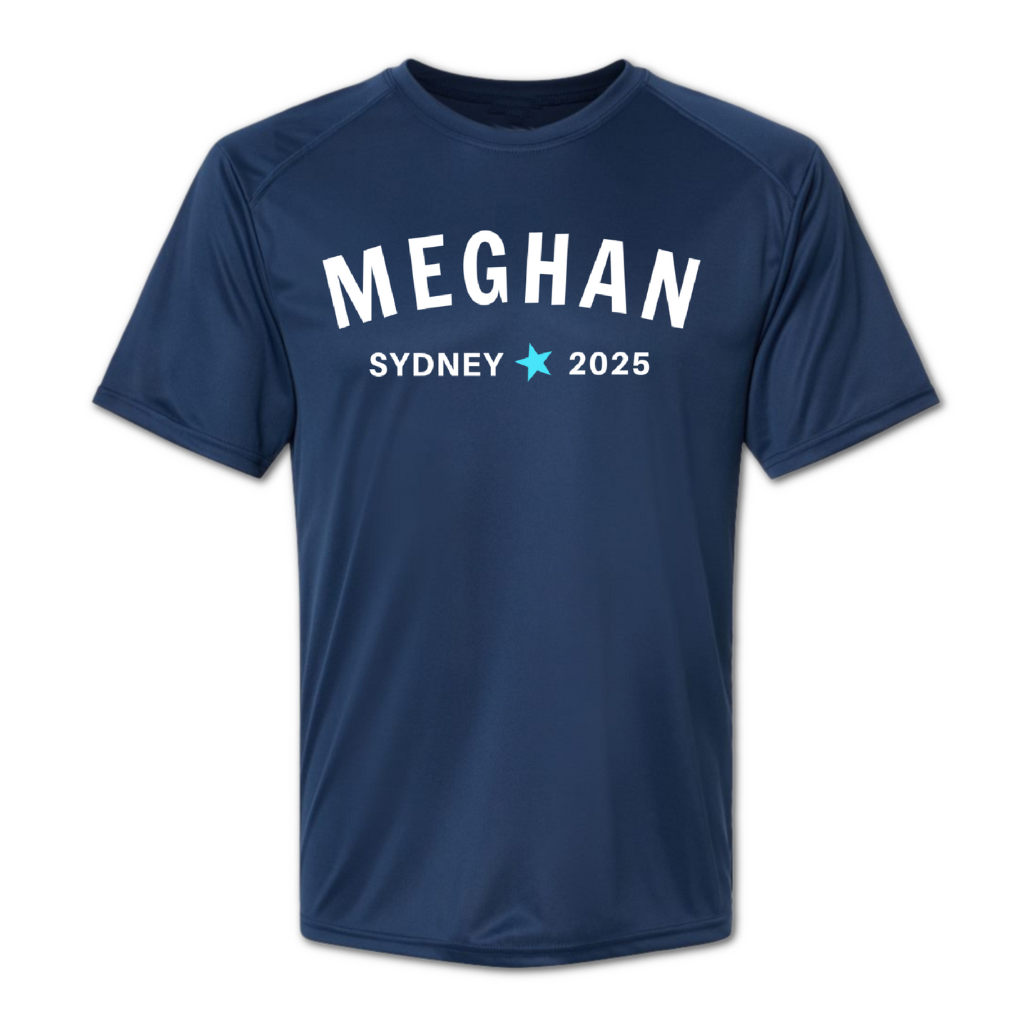 SYDNEY MARATHON RUNNING SHIRT WITH NAME