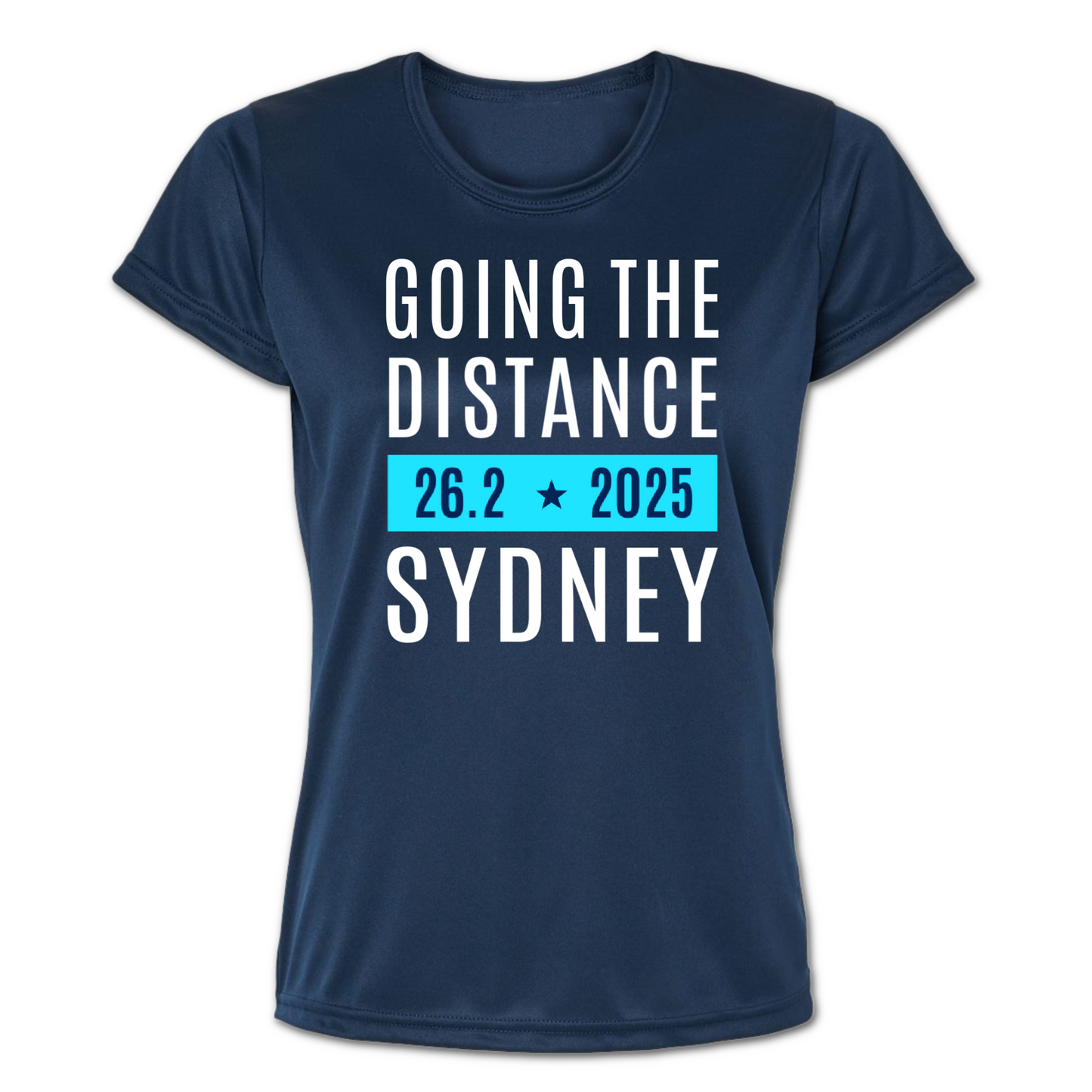 sydney marathon running shirt ladies
