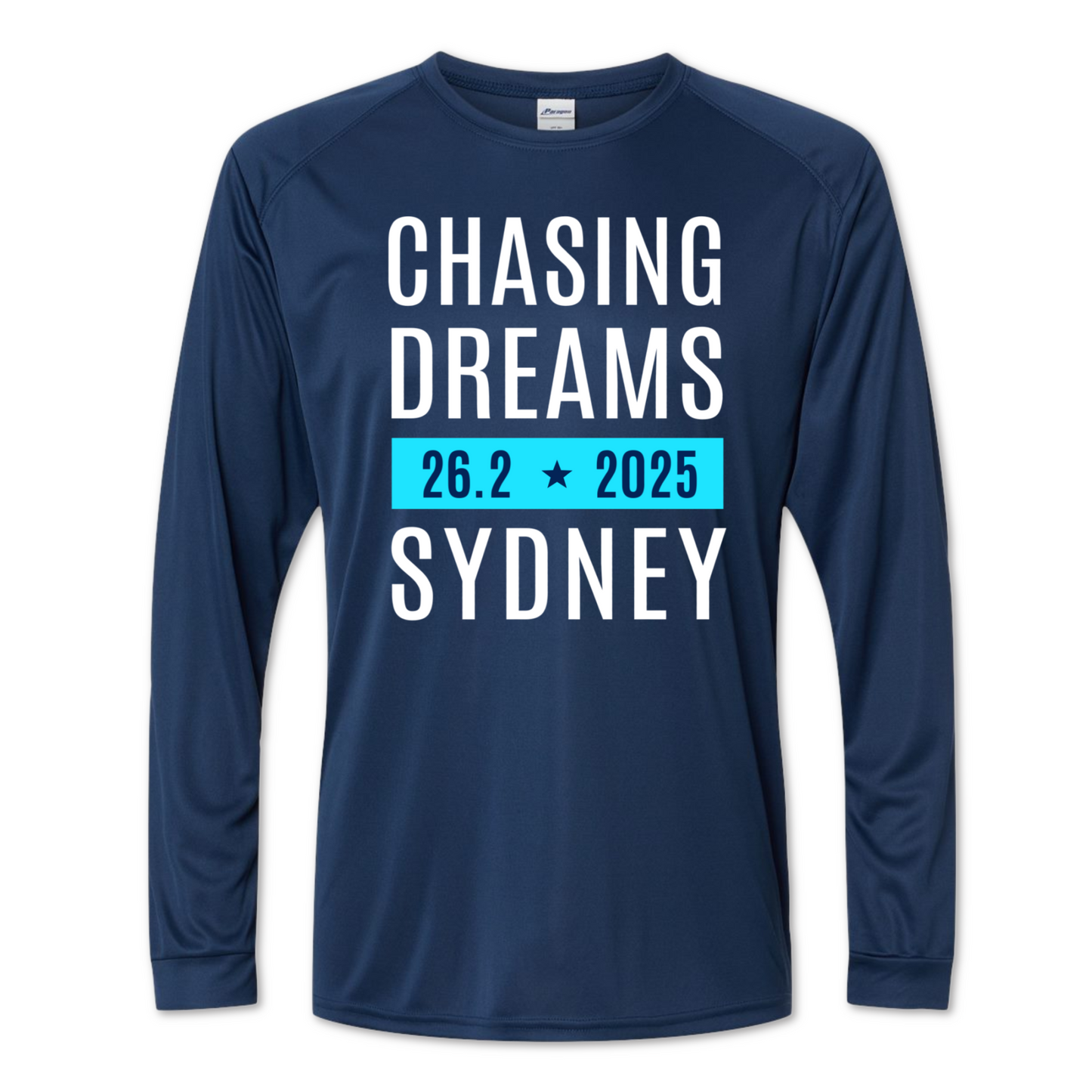 sydney marathon long sleeve running shirt