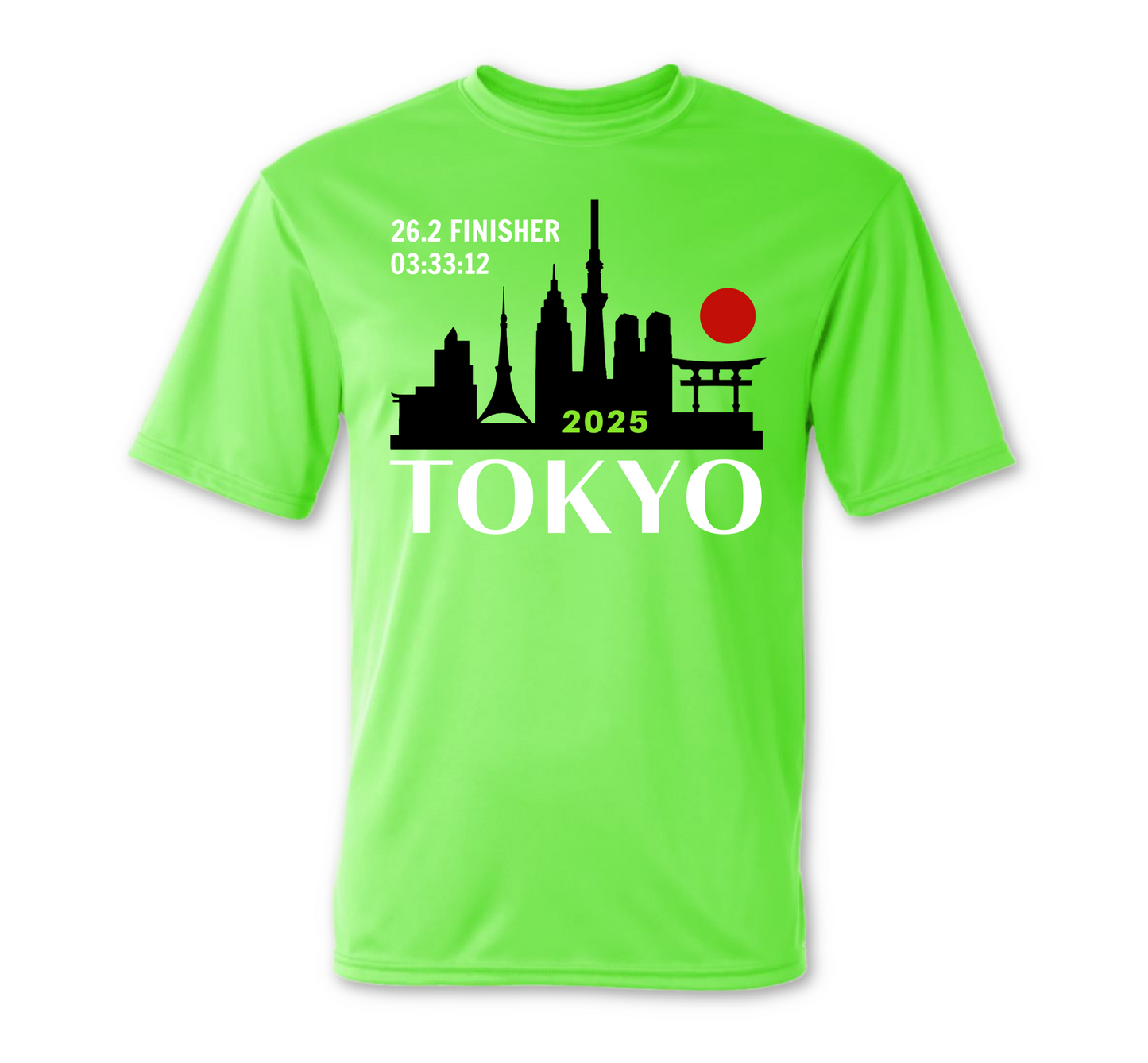 tokyo marathon finisher shirt