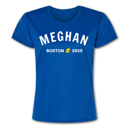 personalized boston marathon name shirt