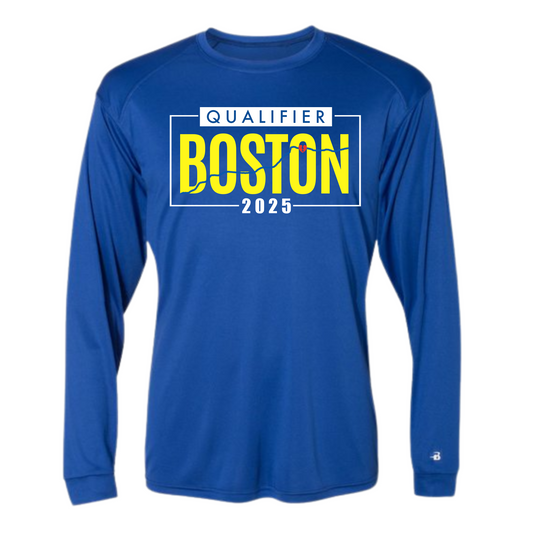 2025 boston qualifier long sleeve drifit running shirt
