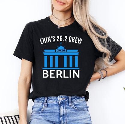 berlin marathon support crew shirt