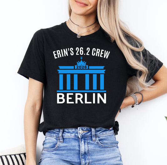 berlin marathon support crew shirt