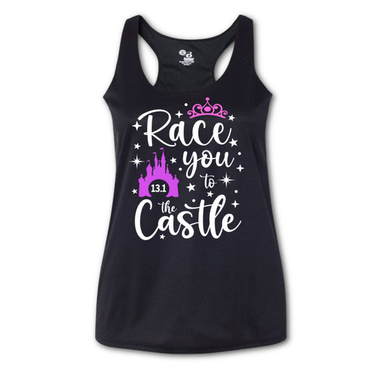 disney princess half marathon running tank top