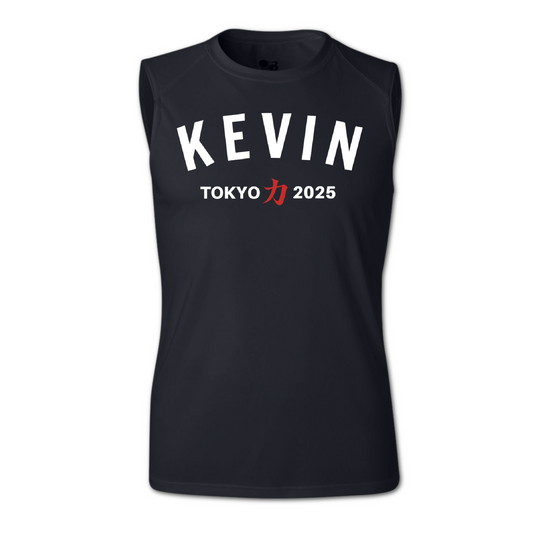 Tokyo Marathon Personalized Running Shirt, Men's Sleeveless Tank