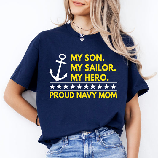 proud navy mom shirt