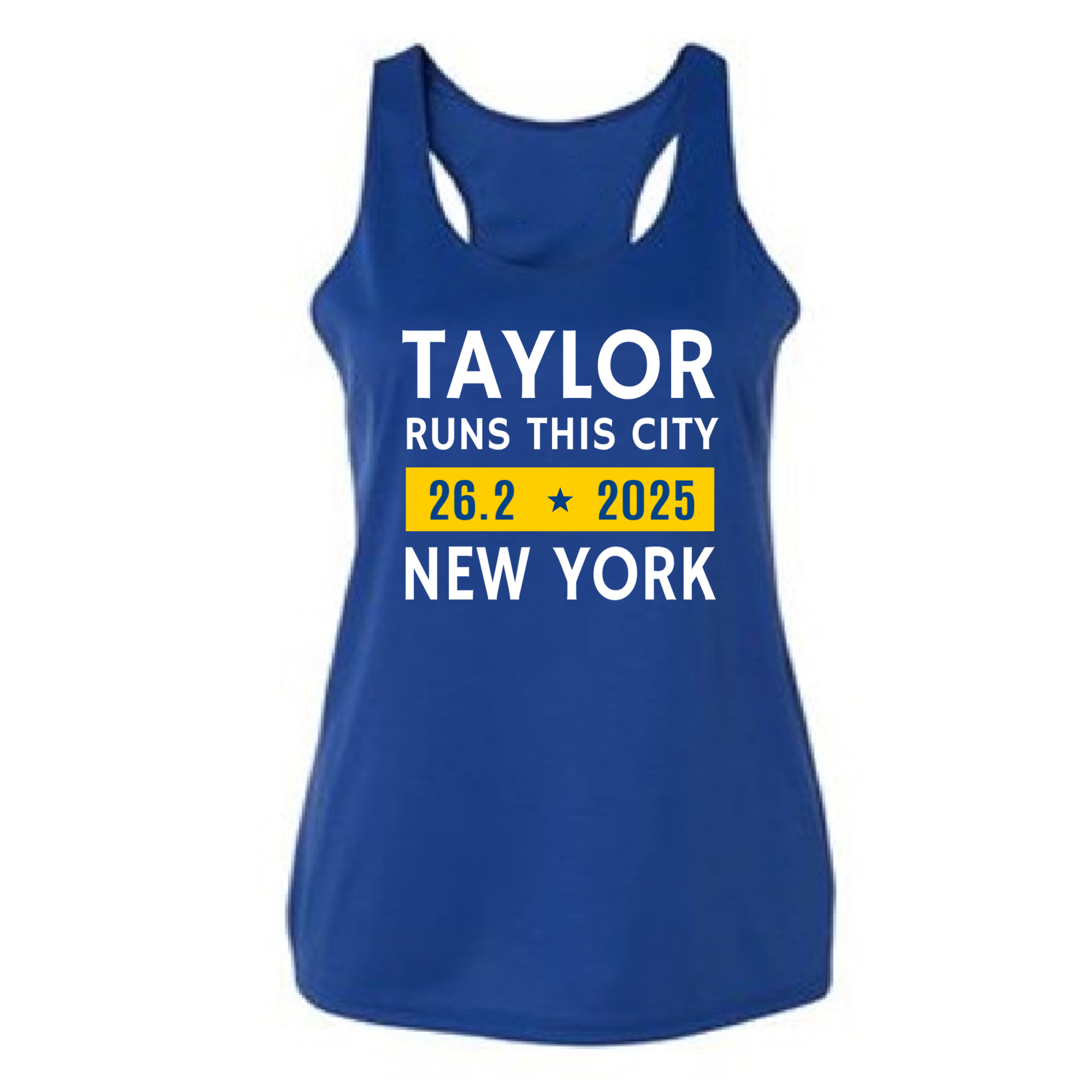 new york city marathon tank top running singlet

