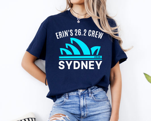 Sydney Marathon Support Crew Shirts