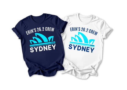 Sydney Marathon Support Crew Shirts