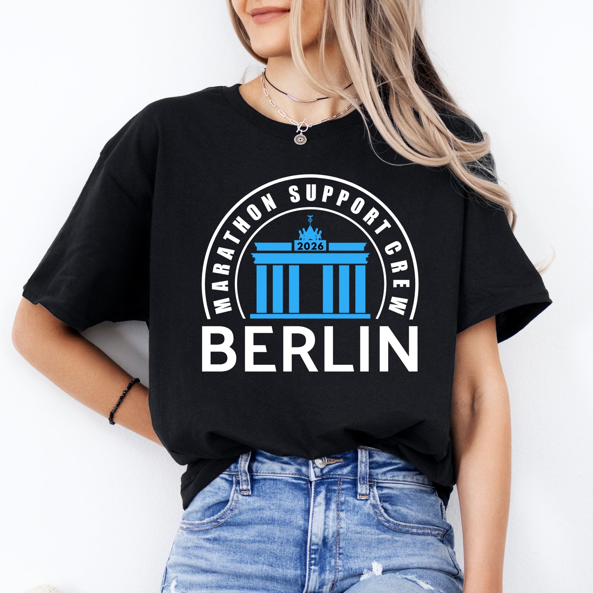berlin marathon support crew shirt