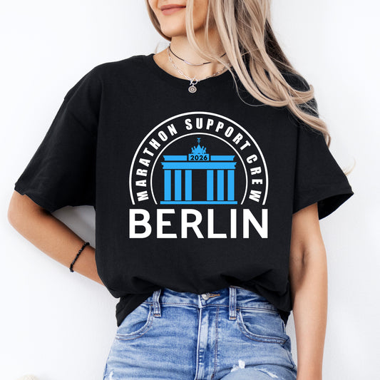 berlin marathon support crew shirt