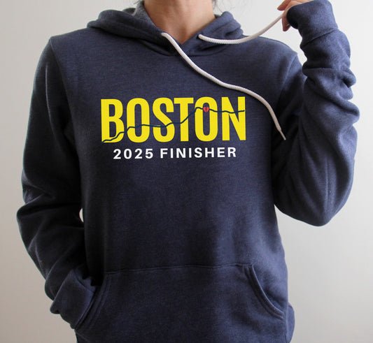 boston marathon finisher hoodie