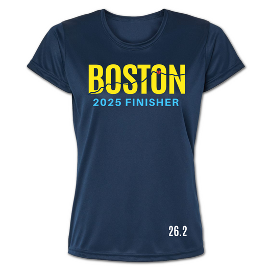 2025 boston marathon finisher shirt
