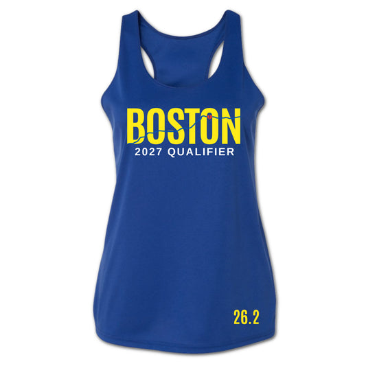 boston marathon qualifier tank top