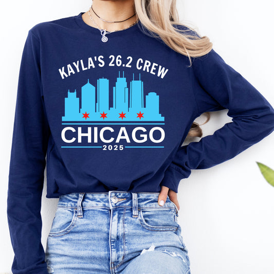 chicago marathon support crew shirts
