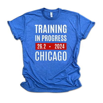 Chicago 2024 Marathon Training Shirt