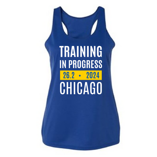 chicago marathon training tank