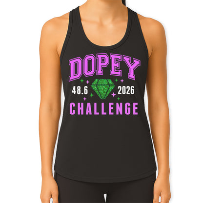 run disney dopy challenge running tank top