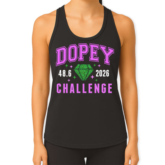 run disney dopy challenge running tank top