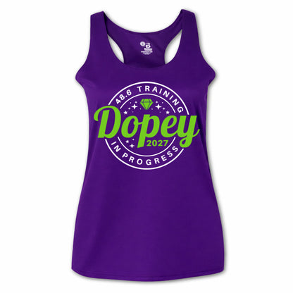 dopey challenge running tank
