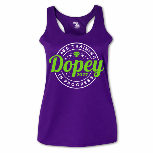 dopey challenge running tank
