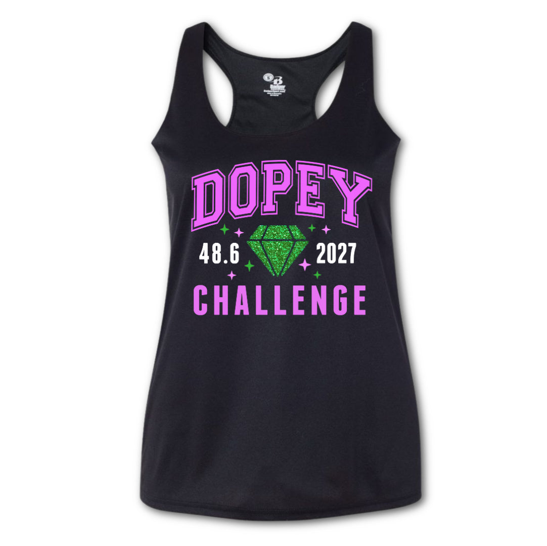 dopey challenge tank top