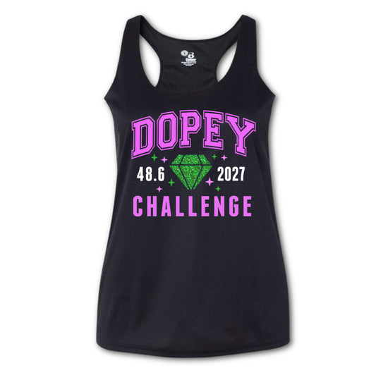 dopey challenge tank top