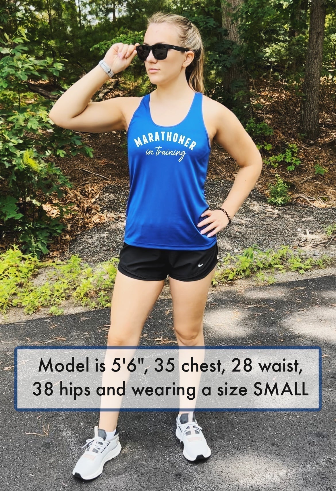 Boston 2025 Marathon Training and Race Day Tank, Going the Distance