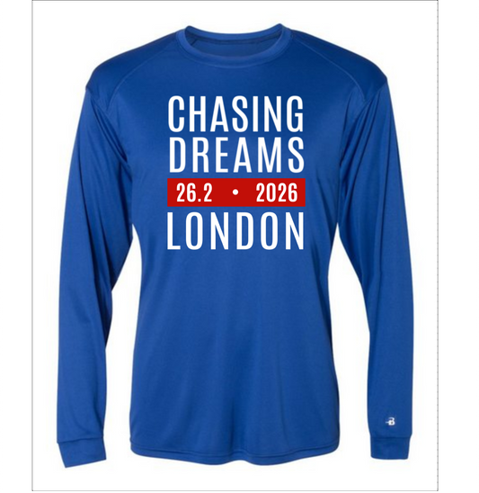london marathon long sleeve running shirt
