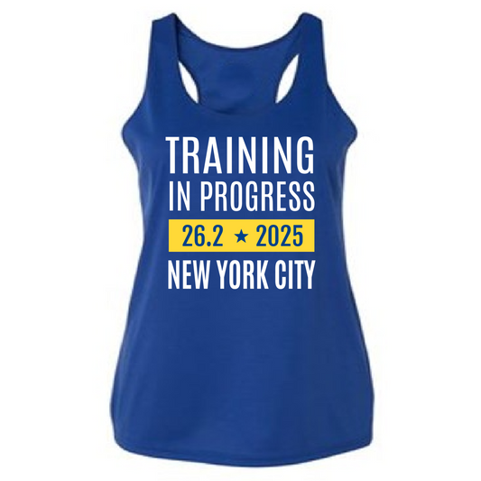new york city marathon running tank