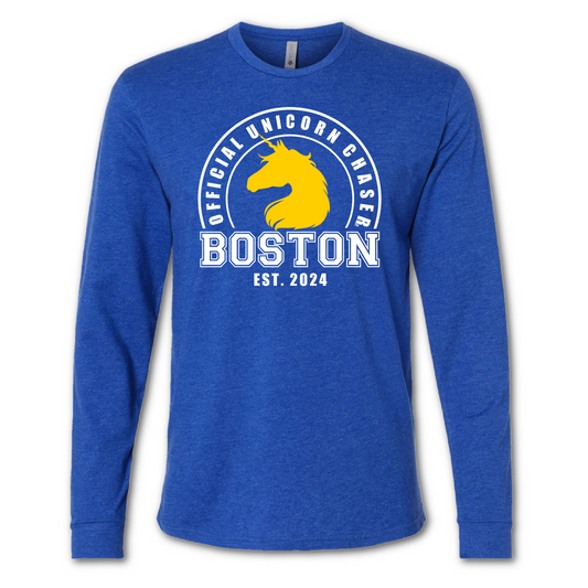 2024 Boston Unicorn Chaser Long Sleeve Shirt