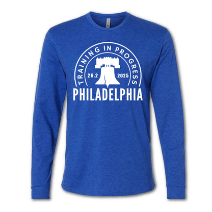 philadelphia marathon long sleeve shirt
