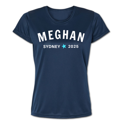 SYDNEY MARATHON RUNING SHIRTWITH NAME