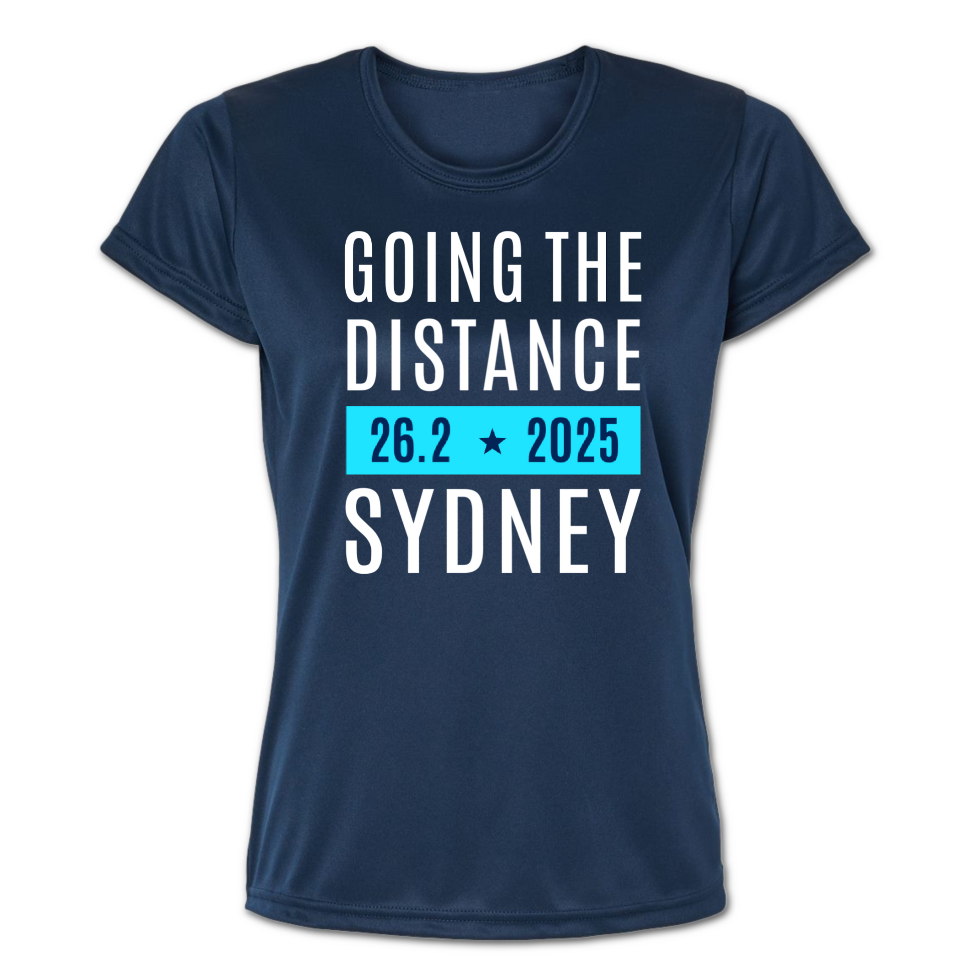 sydney marathon running shirt ladies

