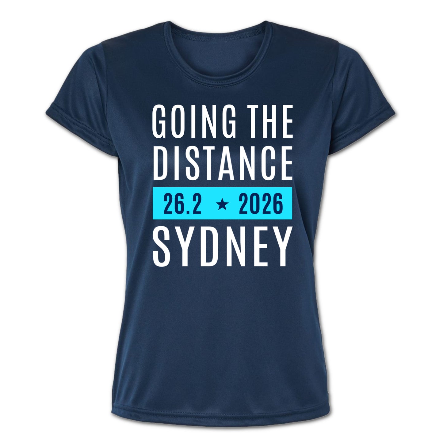 Sydney Marathon Running Shirt, Going the Distance Ladies and Men's cut