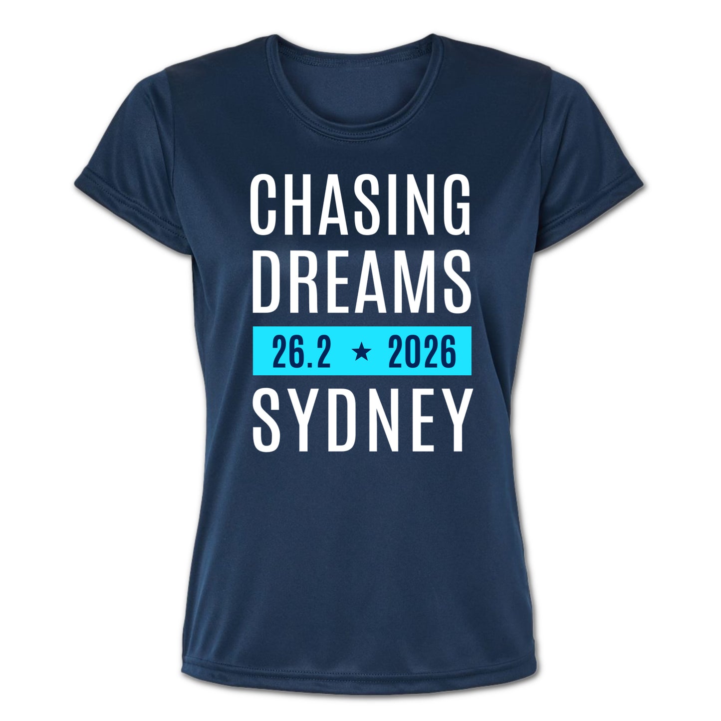 Sydney Marathon Running Shirt, Chasing Dreams