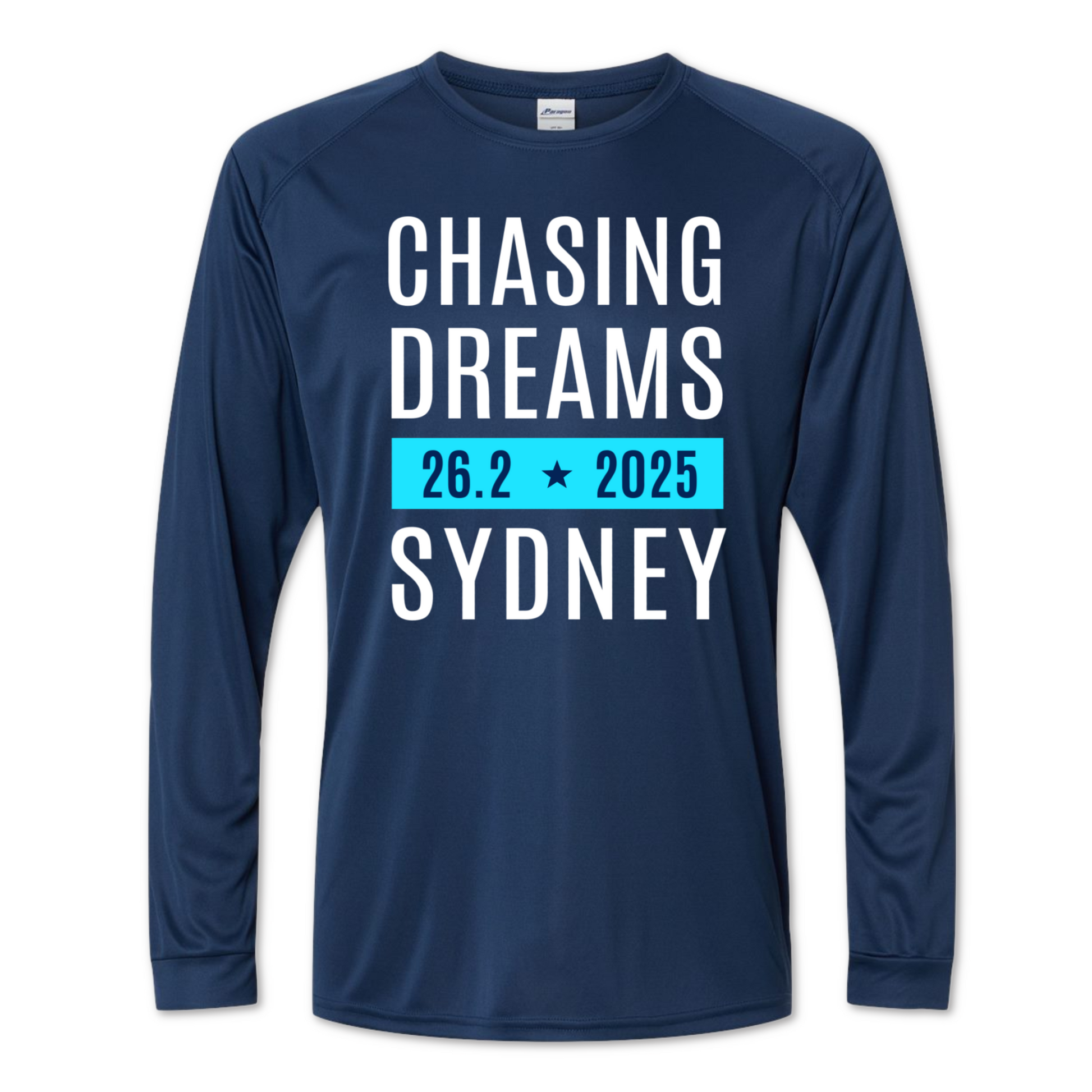 sydney marathon long sleeve running shirt